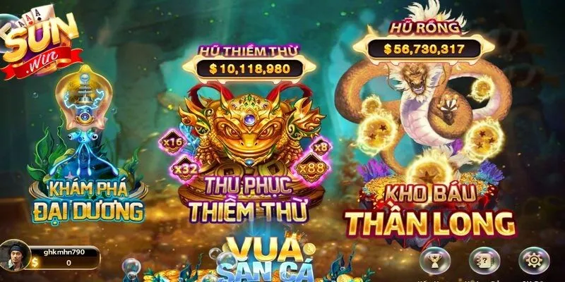 Cuộc đi săn kỳ thú dưới lòng đại dương 4K của Casino Sunwin & Bắn Cá